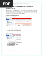 Guia de Estudio Microsoft Word Noveno 2020