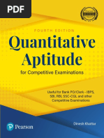 Dinesh Khattar - Quantitative Aptitude For Competitive Examinations-Pearson Education (2020) PDF