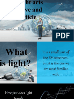 How Light Acts As A Wave and A Particle