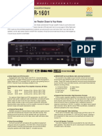 Denon AVR 1601 Manual