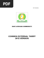 EACTariff 2012 PDF