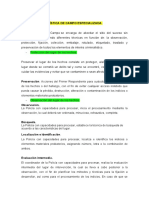 Tema 08 La Criminalística de Campo Especializada