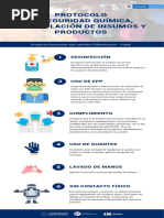 Protocolo de Seguridad Química, Manipulación de Insumos y Productos PDF