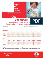 Calendar Periaj - Program Scolar Colgate 2020