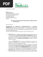 Solicitud Conciliacion Reestructuracion Creditos Pronalfo S.as. 2