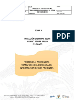 P. S Chazo Protocolo 10 Transferencia Correcta de Informacion