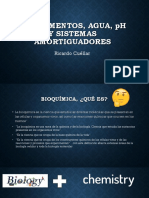 Biolementos, Agua, PH, y Sistemas Amortiguadores. Plen 1 PDF