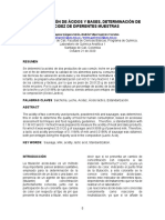 Informe de Titulacion Acido-Base