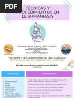 Técnicas Leishmaniasis