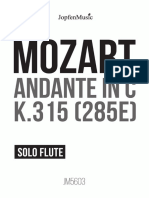 Andante - W. A. Mozart PDF