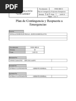 Plan de Emergencia