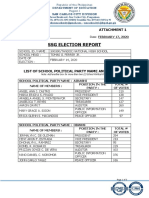 SSG Election Report: Attachment 1