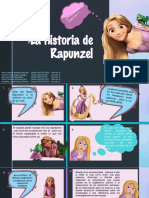 La Historia de Rapunzel Historieta