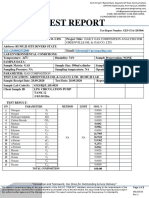 Test Report: Greenville Oil & Gas Co. LTD