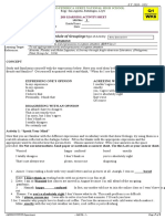 RLE Plan of Activities and Schedule of Groupings: Appropriate Expressions