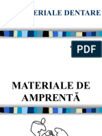 Curs 5 - Materiale de Amprente