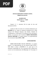 SL2689-2019 Sentencia Atrapamiento - ECCI LEGISLACIÓN