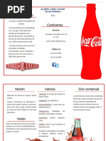 Triptico COCACOLA