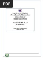 Department of Education: Supervisory Plan SY 2020-2021