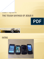 The Tough Sayings of Jesus II - Figs and Fits