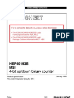 Data Sheet: HEF40193B MSI