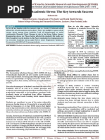 Resilience To Academic Stress The Key Towards Success