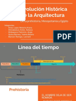 Evolucion Historica de La Arquitectura, Prehistoria Hasta Egipto