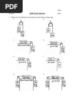 Multi-Body Systems: Physics 11 M. Lam Name: Block