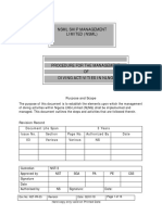 Procedure For The Management of Diving Activities in NLNG PDF