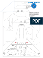 NAMC Mig-35 Depron Tiled