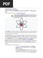 Atomic Mass: Jump To Navigation Jump To Search