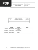 Instructivo de Trabajo Mantencion de Piscina