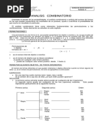 Bioestadística - Analisis Combinatorio