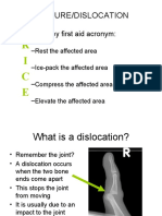 Facture/Dislocation: R I C E