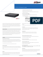 Ficha Tecnica DH XVR5116H I2 Español