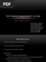 Performance Management System: Indian Automobile Industury