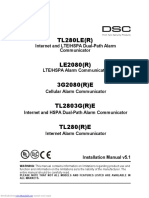 TL280LE (R) : Internet and LTE/HSPA Dual-Path Alarm Communicator