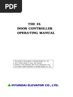 The El Door Controller Operating Manual PDF