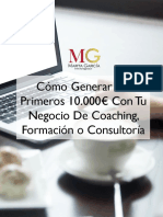 EBOOK Cómo Generar Tus PRimeros 10.000 Euros Con Tu Negocio