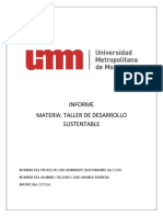 Informe Vivienda Sustentable