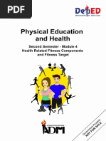 Signed Off - Physical Education11 - q2 - m4 - Health Related Fitness Components and Fitness Target - v3