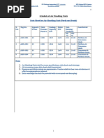 Data Sheet For Air Handling Unit (North and South)