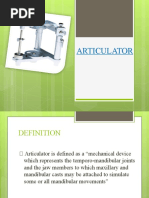 Articulator