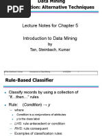 Lecture Notes For Chapter 5 Introduction To Data Mining: by Tan, Steinbach, Kumar