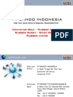 02b. BANDO Conveyor Belt Rubber Sheet Rubber Lagging Presentation PDF