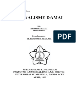 MAKALAH Jurnalisme Damai