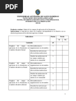 Lista de Cotejo Unidad III Rosa Checo