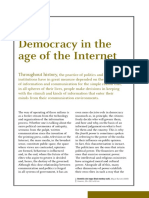 Democracy in The Age of The Internet: Throughout History