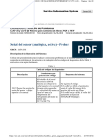 Señal Del Sensor Analogico Activo-Probar