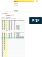 Inflow Test Horner Plot Template